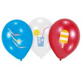 Folienballon "Strandurlaub" 6er Pack