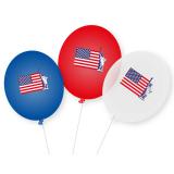 Luftballons "United States of America" 9er Pack