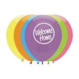Luftballons "Welcome Home" 6er Pack
