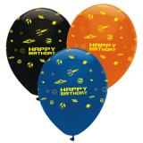 Luftballons "Weltraumparty" 6er Pack