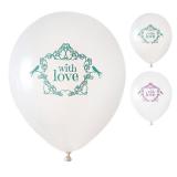 Luftballons "With love" 8er Pack