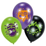 Luftballons "Freaky Monster Show" 6er Pack