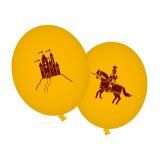 Luftballons "Ritter und Burg" 8er Pack