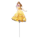 Luftbefüllter Folienballon "Disney Princess Belle" 30 cm