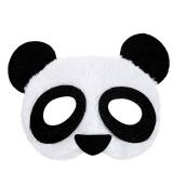 Plüsch-Maske "Pandabär"