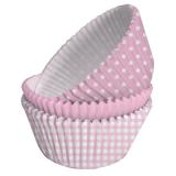 Muffin- und Cupcake-Förmchen "Baby-Party" 75-tlg.-rosa