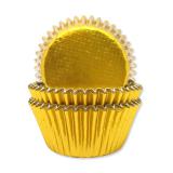 Muffin- und Cupcake-Förmchen "Metallic" 45er Pack-gold
