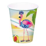 Pappbecher "Flamingo Party" 8er Pack