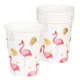 Pappbecher "Party-Flamingo" 10er Pack