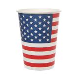 Pappbecher "United States of America" 10er Pack