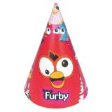 Party-Hütchen "Furby" 6er Pack
