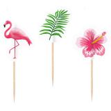 Party-Picker "Flamingo Paradise" 20er Pack