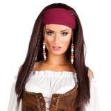 Perücke "Wilde Piratin"