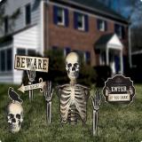 Rasendeko "Schaurige Warnung" 14-tlg