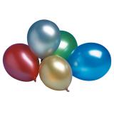 Schimmernde Luftballons Metallic 7er Pack