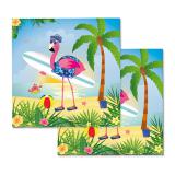 Servietten "Flamingo Party" 20er Pack
