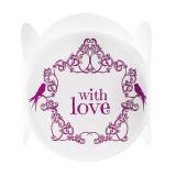 Serviettenringe "With love" 6er Pack-pink