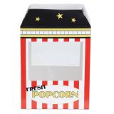 Snack-Box "Popcorn Maschine" aus Pappe 39 cm