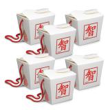 Snack-Boxen "Chinesische Zeichen" 6er Pack