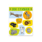 Sticker Willkommen im Zoo 8-tlg.