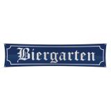 Stoff-Banner "Biergarten" 180 cm