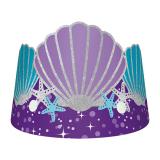 Tiara "Zauberhafte Meerjungfrau" 8er Pack