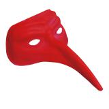 Venezianische Maske "Mystic"-rot
