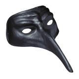Venezianische Maske "Mystic"-schwarz