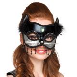 Venezianische Maske "Sexy Kitty" 