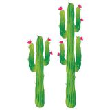 Wanddeko "Amerikanischer Kaktus" 2 tlg.