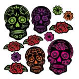 Wanddeko "The Day of the Dead" 12-tlg.