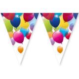 Wimpel-Girlande "Luftballon Paradies" 300 cm