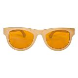 XXL-Partybrille Blues Brother - gold