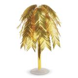 XXL-Tischdeko Fontäne "Glänzende Palme" 61 cm-gold