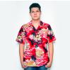 Hawaiihemd Aloha Island - Rot