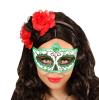 Augenmaske "Dia de los Muertos"-grün