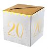 Brief- und Kartenbox 20. Geburtstag "Golden Times" - Hauptansicht