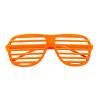 Brille Neon-Party-neonorange - Hauptansicht