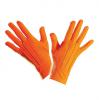 Einfarbige Handschuhe "Farbenfroh" 23 cm-orange - Hauptansicht