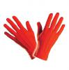 Einfarbige Handschuhe "Farbenfroh" 23 cm-rot - Hauptansicht