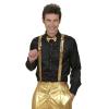 Einfarbige Pailletten-Hosenträger "Showstar"-gold - Beispiel Mann