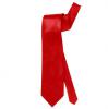 Einfarbige Satin-Krawatte-rot