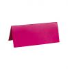Einfarbige Tischkarten 10er Pack - Pink