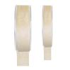 Einfarbiges Organza Deko-Band-elfenbein-40 mm