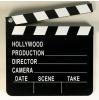 Filmklappe Hollywood 20 x 18 cm