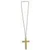 Goldene Halskette mit Kreuz "Priester" - Gesamtansicht