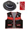 Kinder Kostüm-Set "Wilder Cowboy" 4-tlg.-schwarz - Hauptansicht
