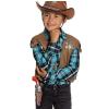 Kinder-Set Cowboy mit Holster und Waffe 3-tlg.