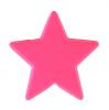 Streuteile "Einfarbige Sterne" 12er Pack-pink