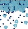 Konfetti "Kleine Fußabdrücke" 14 g - hellblau